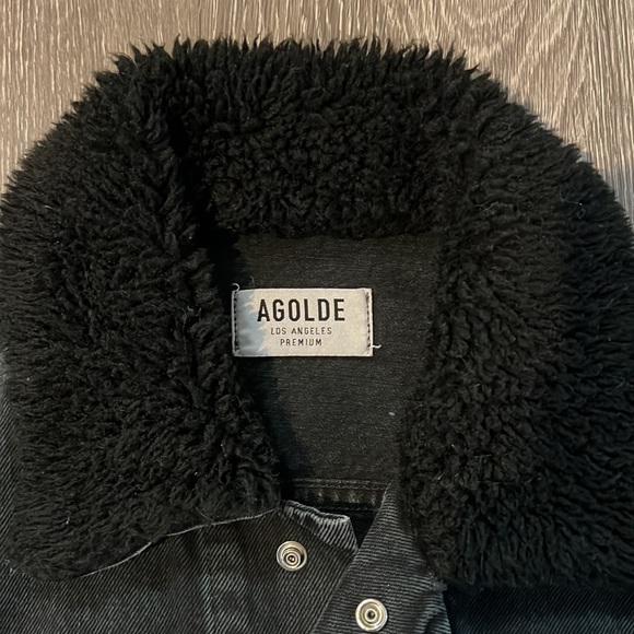 AGOLDE Harper Faux Sherpa Jacket - Picture 5 of 9